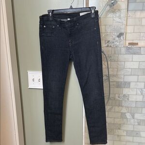 Rag & Bone Dark Wash Skinny Jeans